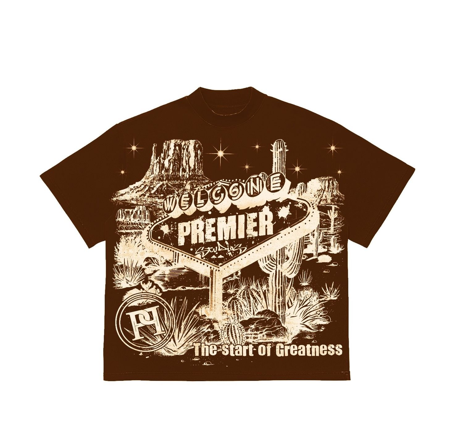 Desert 35 Tee - Brown