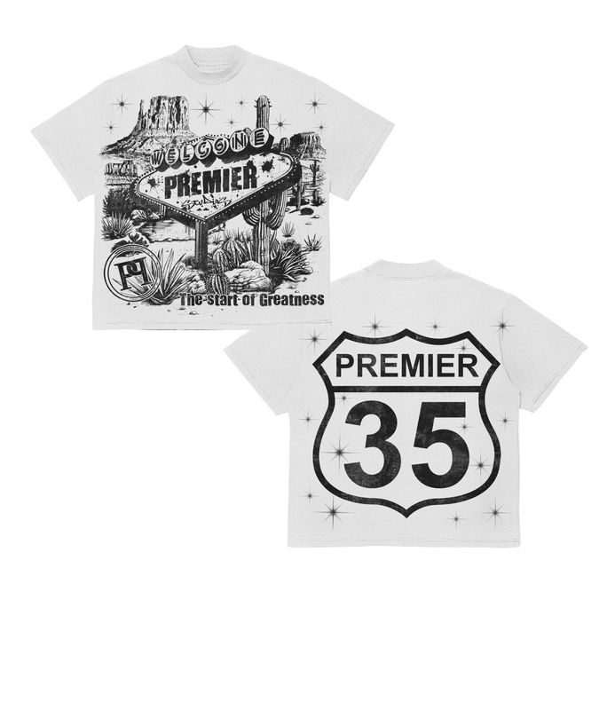 Desert 35 Tee - White