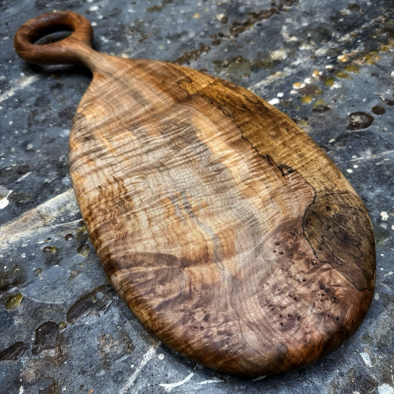 No. 216 | Figured Maple | 8x19&quot;