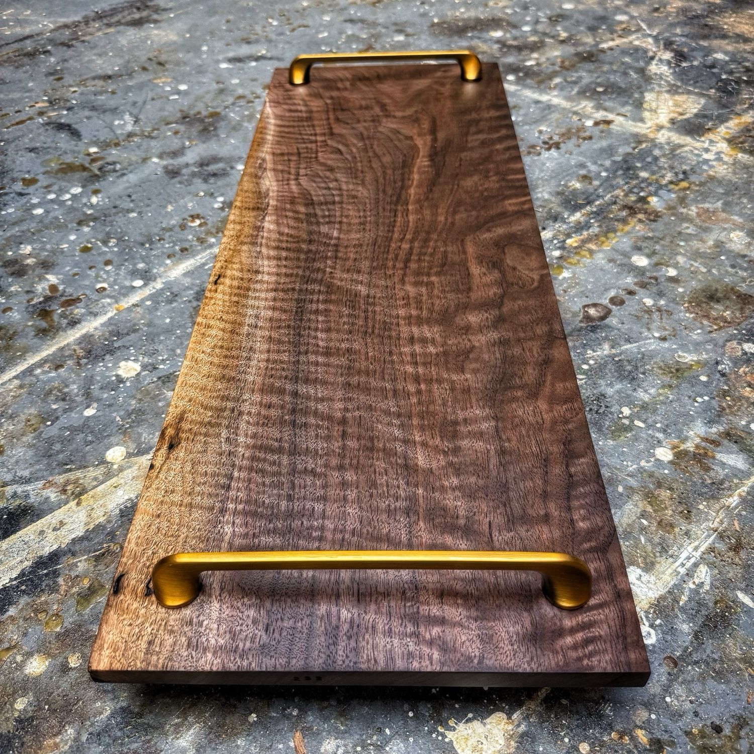 No. 232 | Curly Walnut | 10x28”
