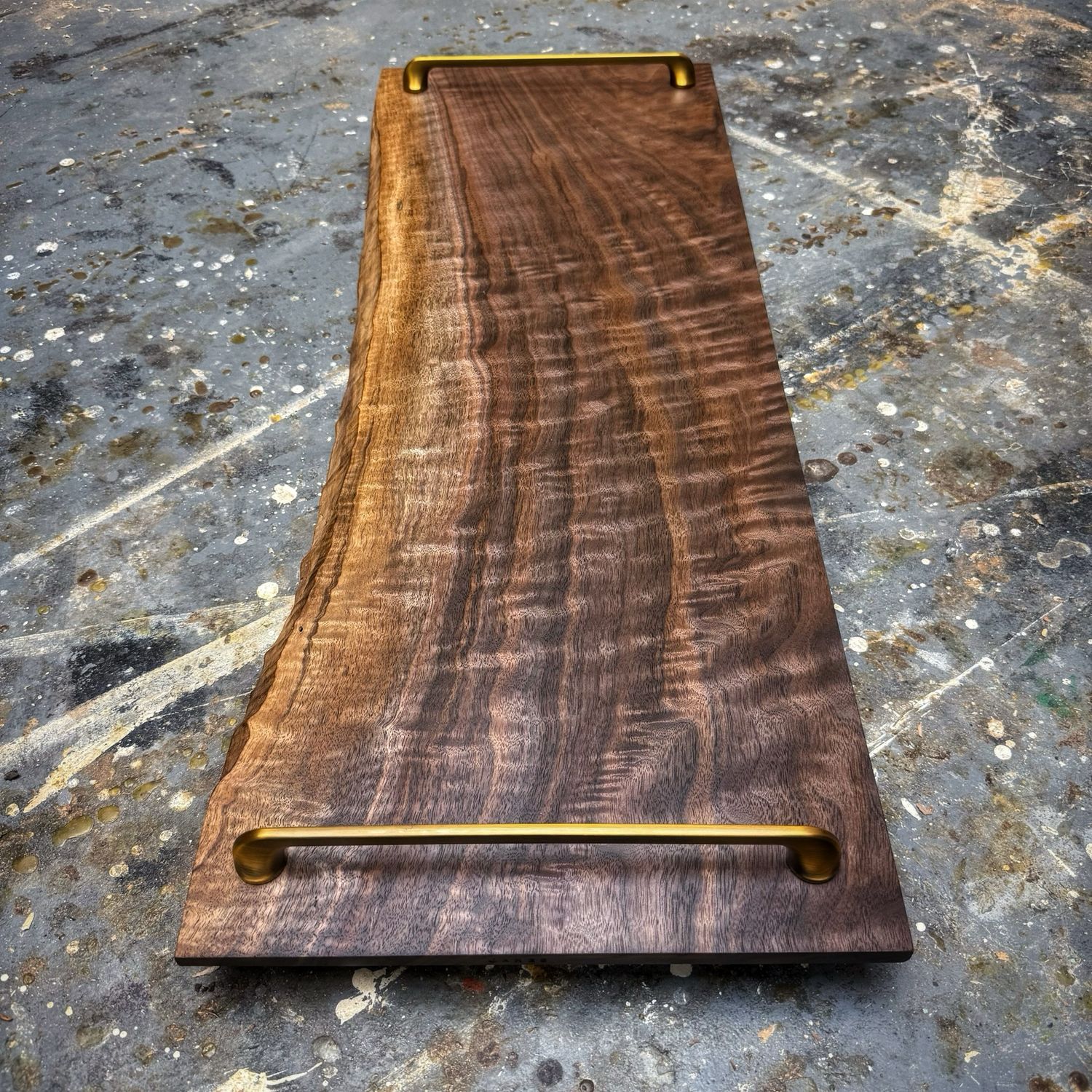 No. 233 | Curly Walnut | 13x34”