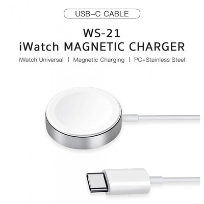 apple watch type c fast charger - شاحن ساعات ابل لكل الإصدارات تايب سي شحن سريع 