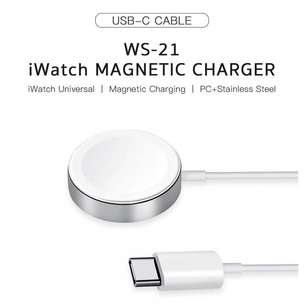 apple watch type c fast charger - شاحن ساعات ابل لكل الإصدارات تايب سي شحن سريع 