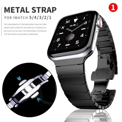 (42mm-44mm-45mm-49mm) Steel Ceramic Black - ستيل سيراميك اسود