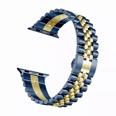(38mm - 40mm - 41mm) Rolex Blue &amp; Gold -  رولكس ازرق مع ذهبي