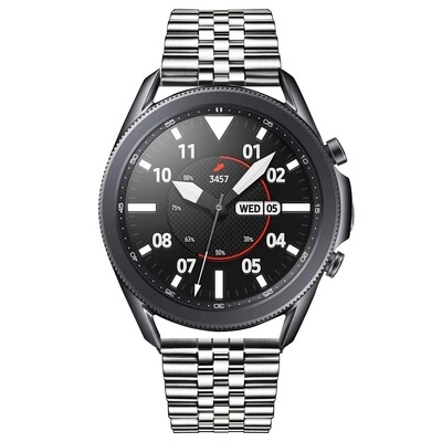(22mm) Rolex Full Silver - رولكس سلفر كامل