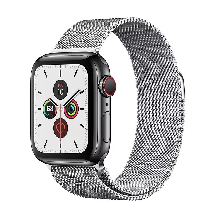 (42mm-44mm-45mm-49mm) Steel Magnatic Full Silver - ستيل مغناطيس سلفر كامل