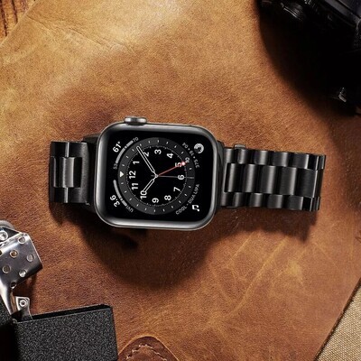 (42mm-44mm-45mm-49mm) Rolex Classic design Full Black - رولكس التصميم الكلاسيكي اسود كامل