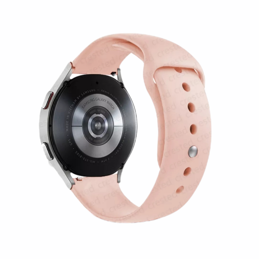 (20mm) Silicone Band Pink -  باند سيليكون لون وردي 