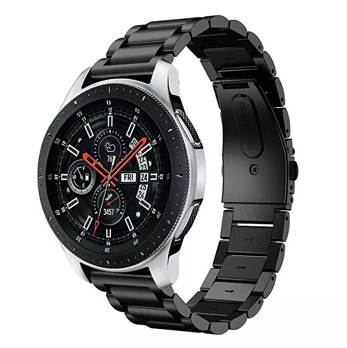(22mm) Rolex Classic design Full Black - رولكس التصميم الكلاسيكي اسود كامل