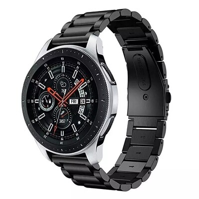 (22mm) Rolex Classic design Full Black - رولكس التصميم الكلاسيكي اسود كامل