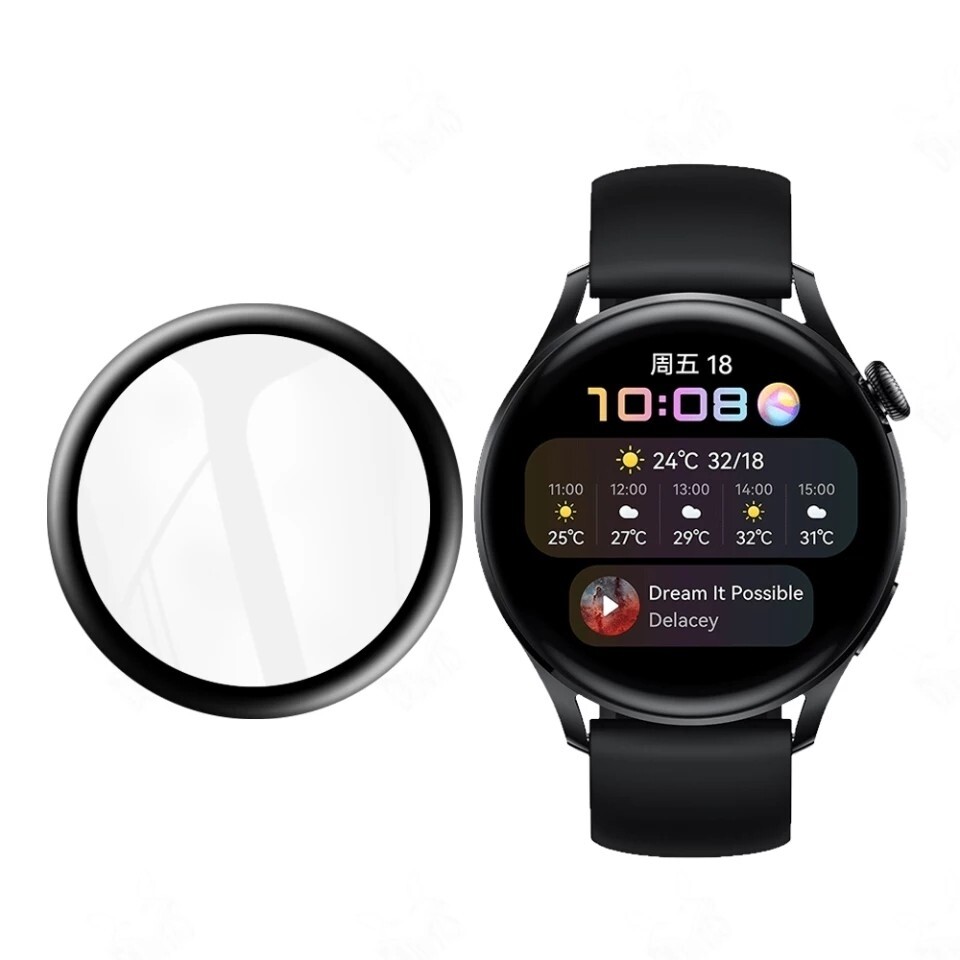 (Huawei Watch 3 ONLY) Screen Protection  - حمايه شاشه مخصصه لساعه هواوي ووتش ٣