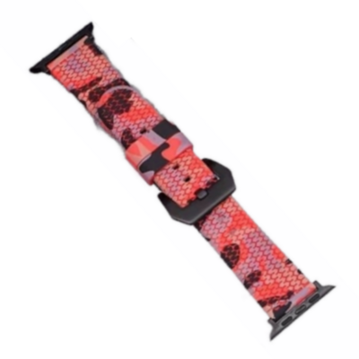 (38mm-40mm-41mm) Silicone Band Red army - باند سيليكون جيشي احمر 