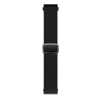 (22mm) Fabric stretch band Black - باند خام فري سايز اسود 