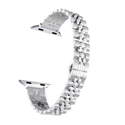 (38mm-40mm-41mm) Rolex slim full Silver - رولكس ضعيف سلفر كامل
