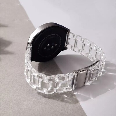 (22mm) Clear Ceramic band - باند سيراميك شفاف 