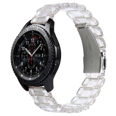 (22mm) Clear Ceramic band - باند سيراميك شفاف 