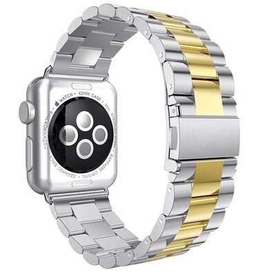 (42mm-44mm-45mm-49mm) Rolex Classic design Silver&amp;Gold - رولكس التصميم الكلاسيكي سلفر مع ذهبي 