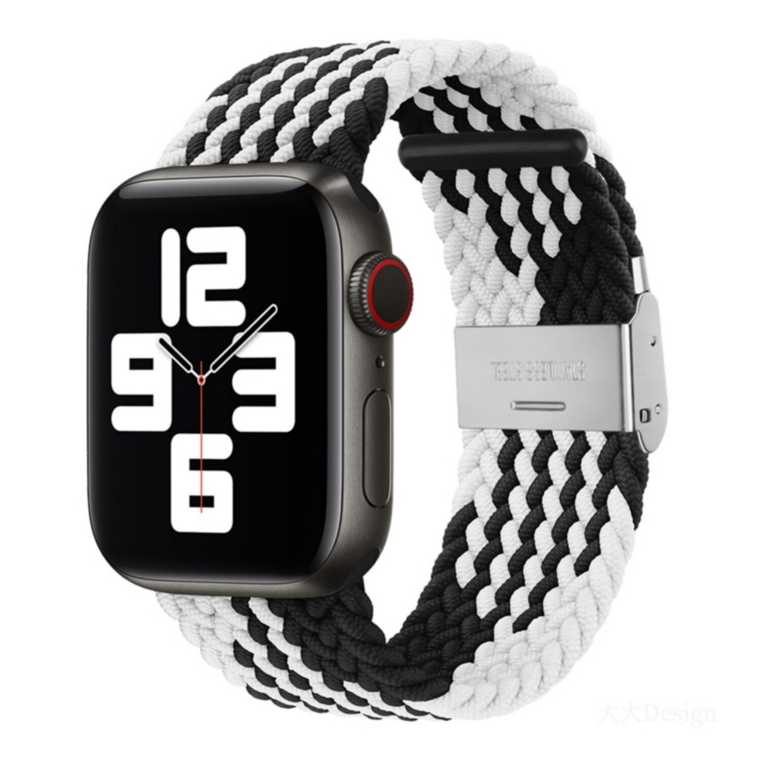 (42mm-44mm-45mm-49mm) Fabric stretch band Multicolor - باند خام فري سايز متعدد الألوان 