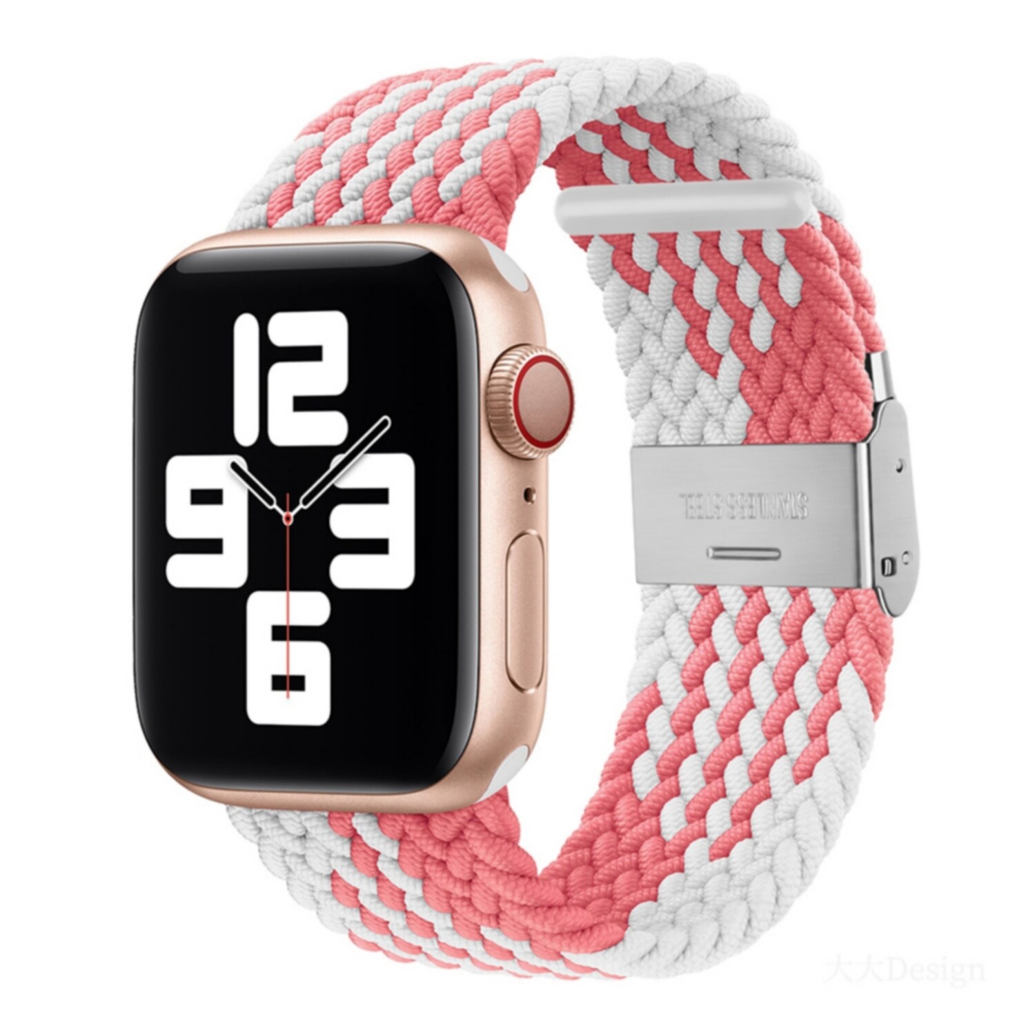 (42mm-44mm-45mm-49mm) Fabric stretch band Multicolor - باند خام فري سايز متعدد الألوان 