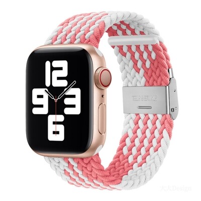 (42mm-44mm-45mm-49mm) Fabric stretch band Multicolor - باند خام فري سايز متعدد الألوان 
