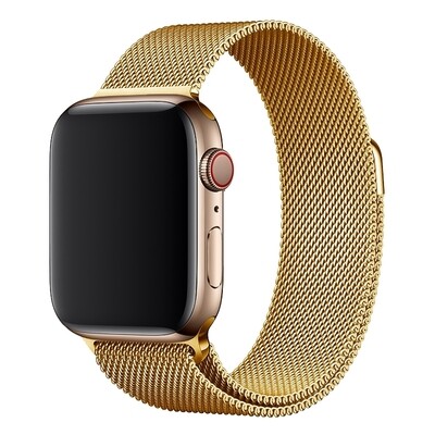 (42mm-44mm-45mm-49mm) Steel Magnatic Full Gold - ستيل مغناطيس ذهبي كامل