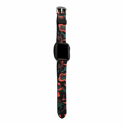 (38mm-40mm-41mm) Army Silicone Band - باند سيليكون جيشي 