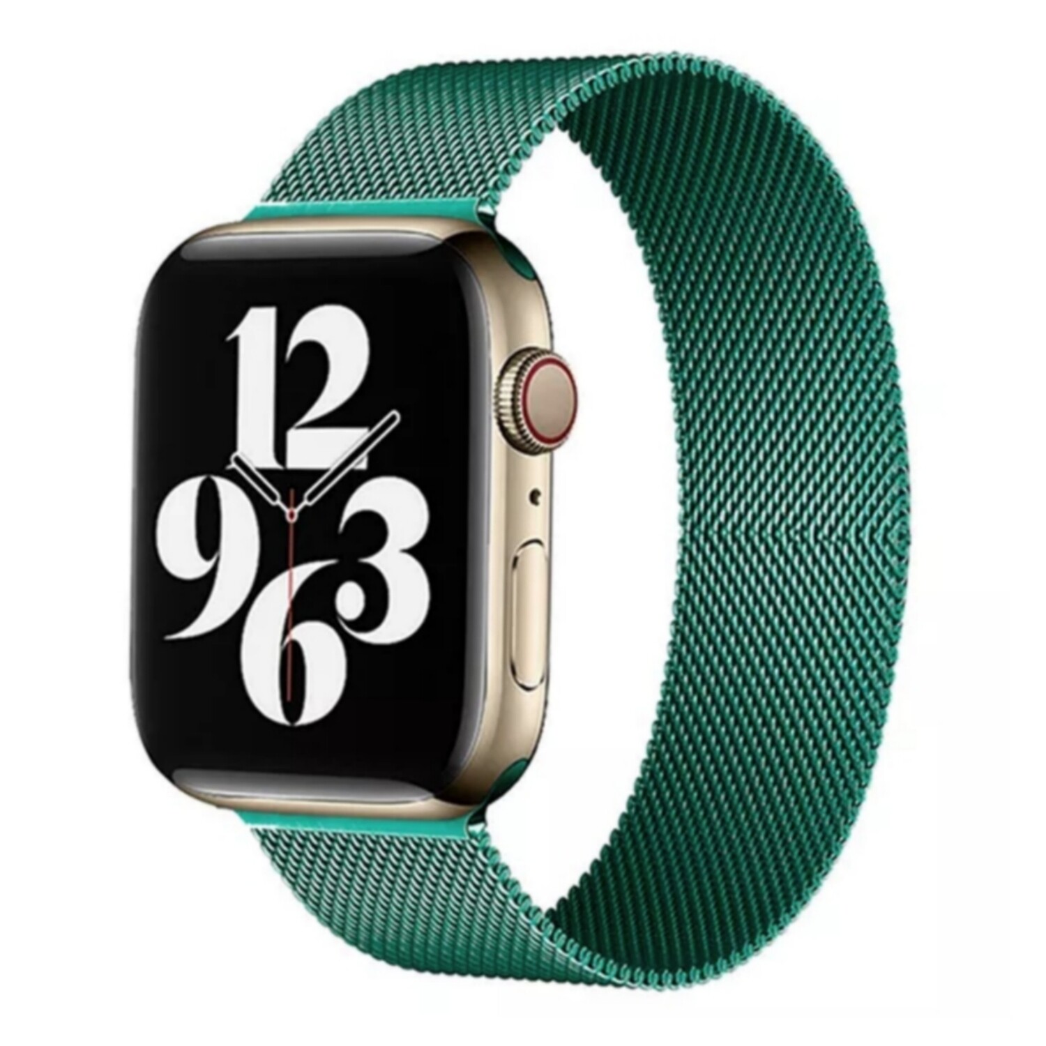 (38mm-40mm-41mm) Steel Magnatic Full Green - ستيل مغناطيس أخضر 