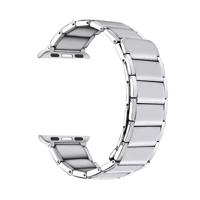 (42mm-44mm-45mm-49mm) Rolex Magnetic full Silver -  رولكس مغناطيس سلفر كامل 