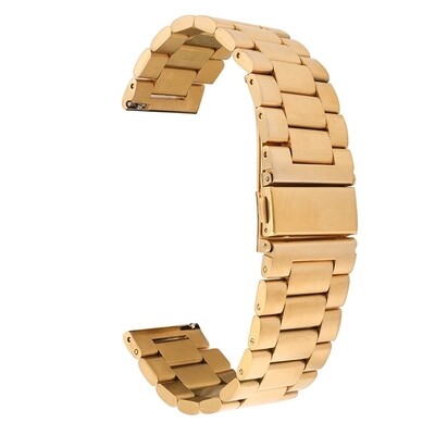 (20mm) Rolex Classic design Full Gold - رولكس التصميم الكلاسيكي لون ذهبي 