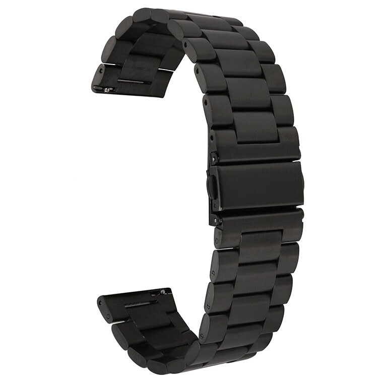 (20mm) Rolex Classic design Full Black - رولكس التصميم الكلاسيكي اسود كامل