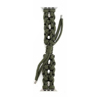 (38mm-40mm-41mm) Fabric Green new design - خام زيتي تصميم جديد 