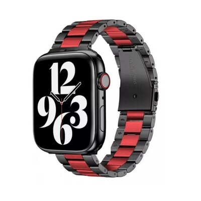 (38mm-40mm-41mm) Rolex Classic design Black&amp;Red - رولكس التصميم الكلاسيكي اسود و احمر 