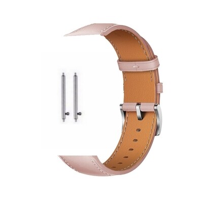 (20mm) Leather Pink Band -   باند جلد لون وردي 