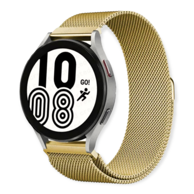 (20mm) Steel Magnatic Full Gold - باند ستيل مغناطيس ذهبي 