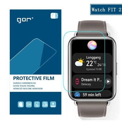 (Huawei Fit 2 ONLY) 5pcs Screen Protection  - حمايه شاشه عدد 5 لساعه هواوي فت 