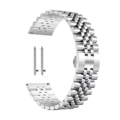 (20mm) Rolex Full Silver - رولكس سلفر كامل