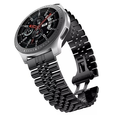 (20mm) Rolex Full Black - رولكس اسود كامل