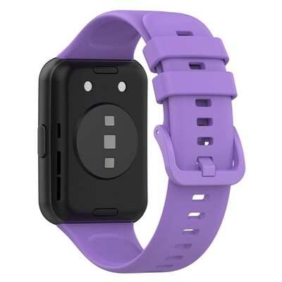 (Huawei Fit 2 ONLY ) Silicone band Purple - باند سيليكون بنفسجي 