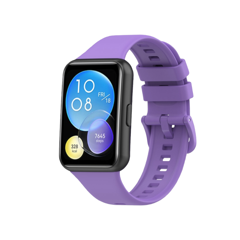 (Huawei Fit 2 ONLY ) Silicone band Purple - باند سيليكون بنفسجي 