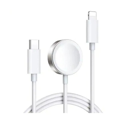 2in1 watch and iPhone Type C fast charger - شاحن تايب سي سريع 2في1 لساعه ابل و الايفون 