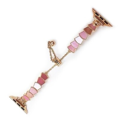 (38mm-40mm-41mm) Ladies Steel design Rose Gold - باند ستيل نسائي جديد روز قولد 