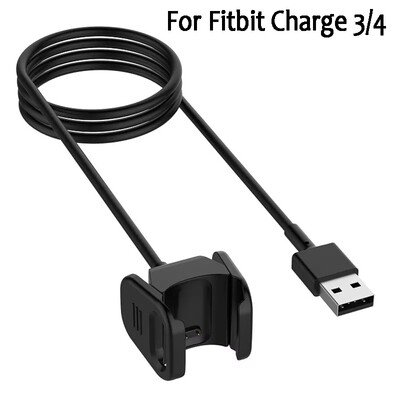 (Fitbit Charge 3/4/SE ONLY) Fitbit CHARGE charger Black - شحن فت بت جارج لون اسود 