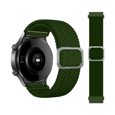 (20mm) Fabric free size band Green - باند خام فري سايز زيتي 