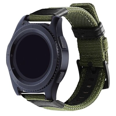 (22mm) Fabric Band new design Green -  باند خام تصميم جديد زيتي 