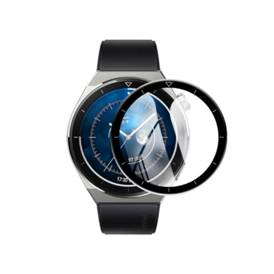 (Huawei GT3 Pro 46mm ONLY) Screen Protection - Clear - حمايه شاشه شفافه لساعه هواوي جي تي٣ برو ٤٦م
