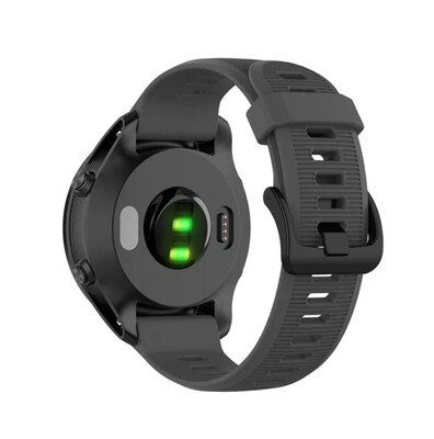 (22mm) Garmin Silicone Sports Band Grey - جارمن سيليكون رياضي رمادي 
