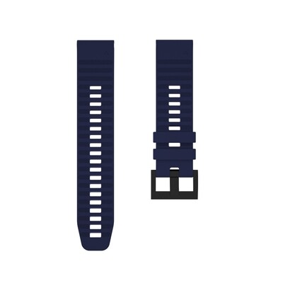 (26mm) Garmin Silicone Sports Band Deep Blue - جارمن سيليكون رياضي كحلي 