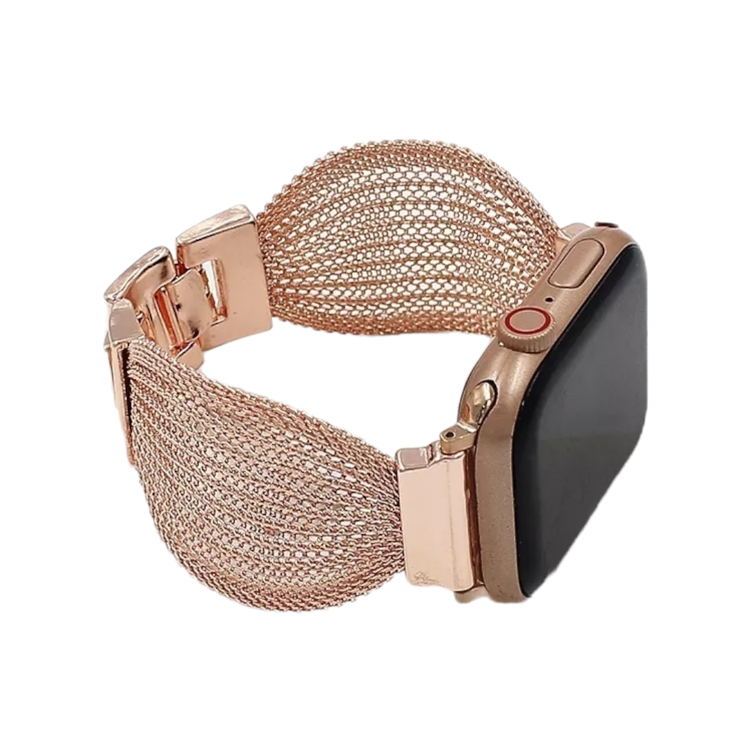 (38mm-40mm-41mm) Ladies Steel design Rose gold color - باند نسائي ستيل روز قولد 