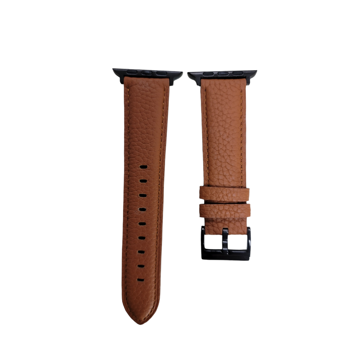 (38mm-40mm-41mm) Hermes Luxury Leather Camel brown Band - جلد هرميز لكچري بني كاميل 